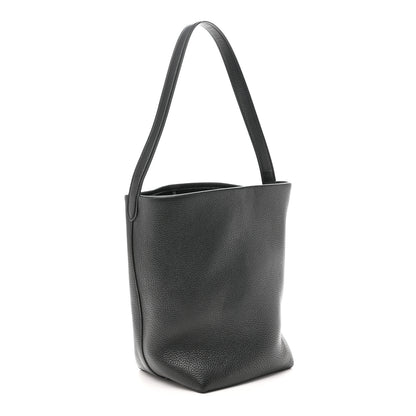 The Row Grained Calfskin Medium N/S Park Tote Black 3 of 9