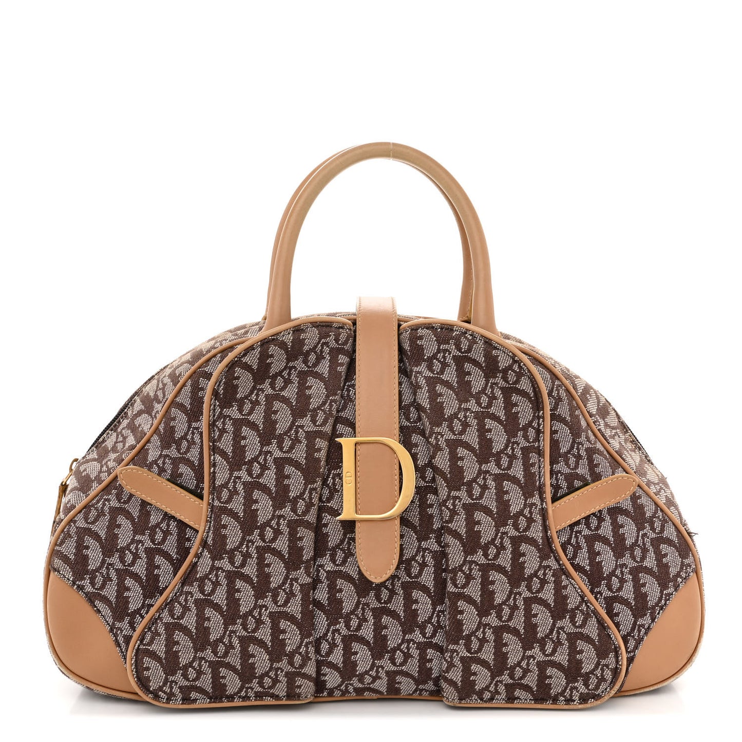 Monogram Saddle Bowler Brown