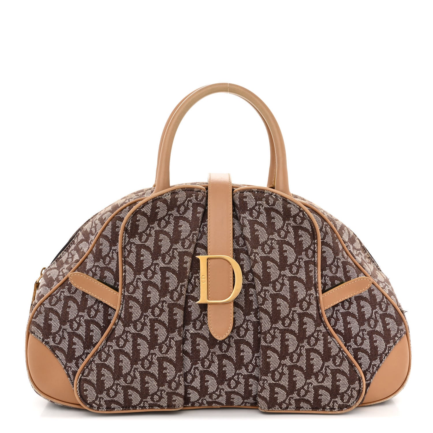 Christian Dior Monogram Saddle Bowler Brown 1 of 23