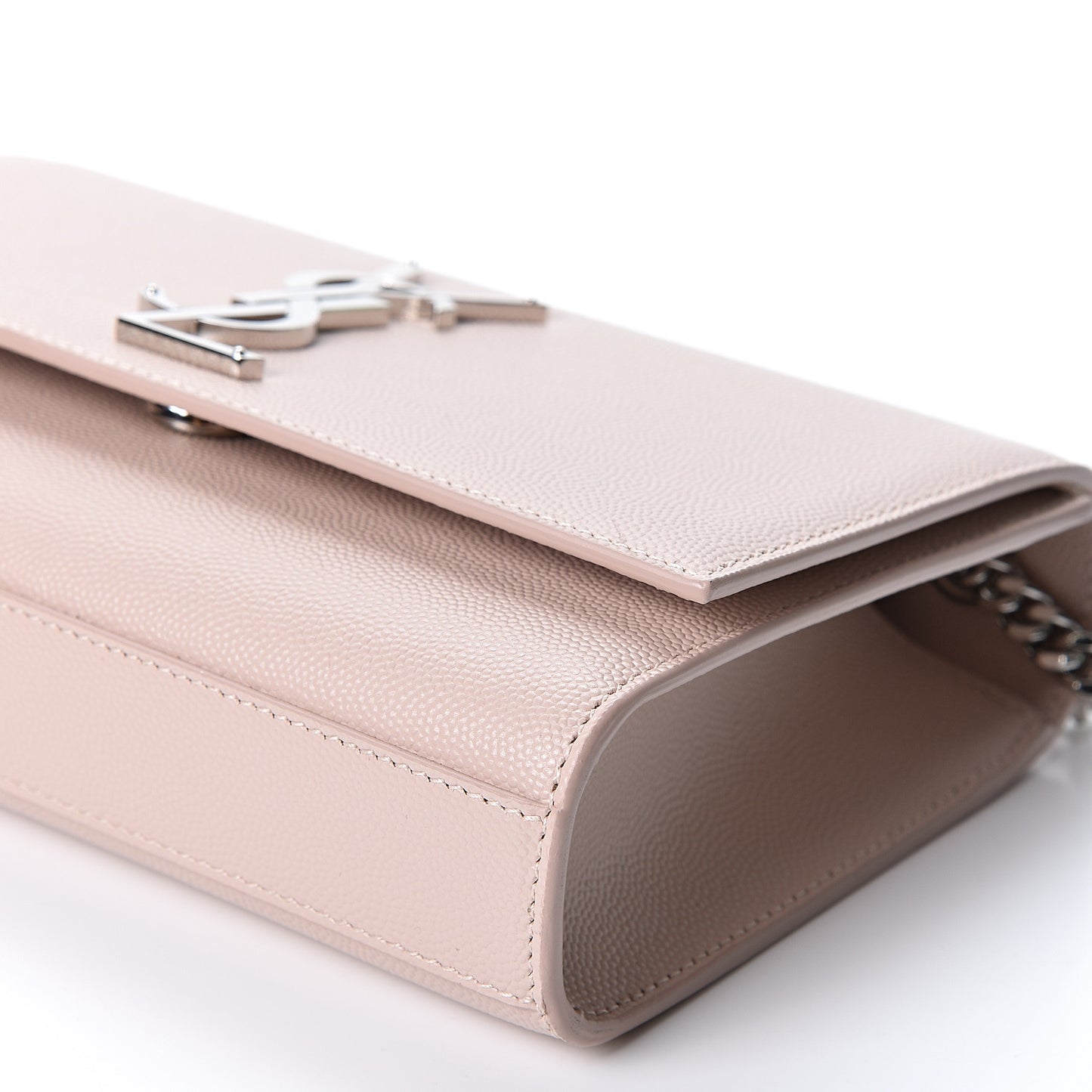 Grain De Poudre Small Monogram Kate Satchel Marble Pink