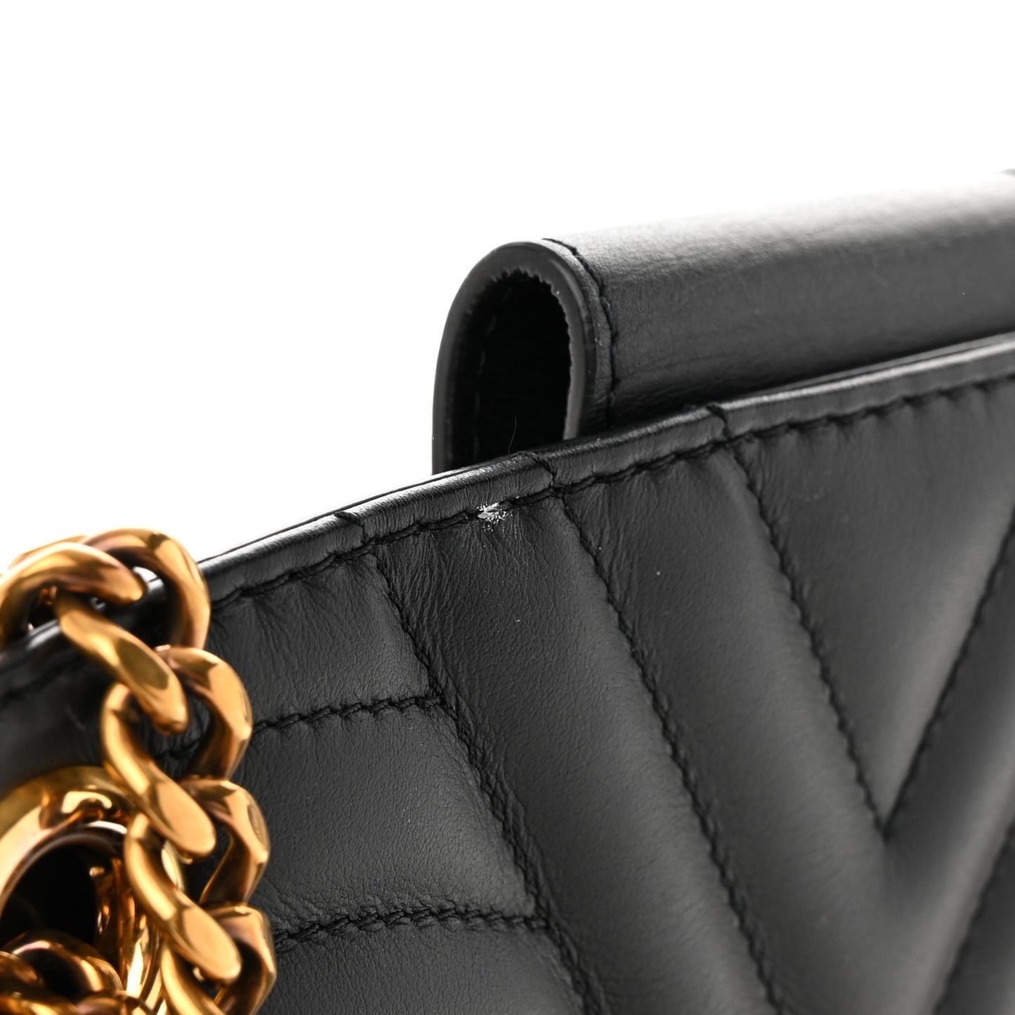 Calfskin New Wave Chain Tote Black