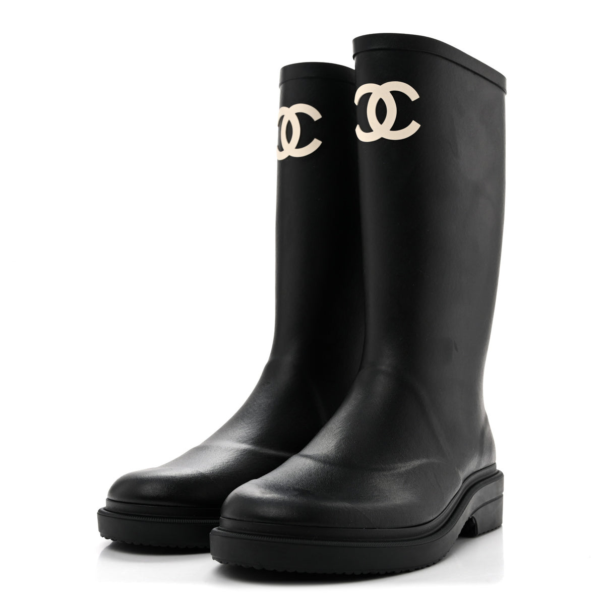 Caoutchouk CC High Boots 38 Black