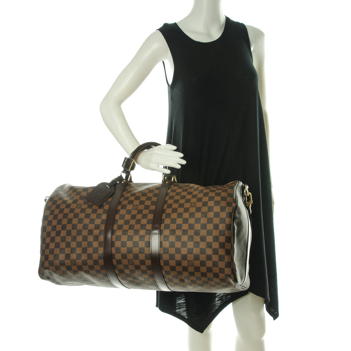 Damier Ebene Keepall Bandouliere 55