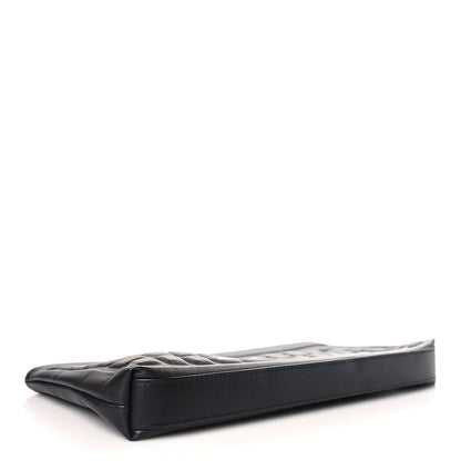 Chanel Metallic Calfskin Keyboard Pouch Black 4 of 9