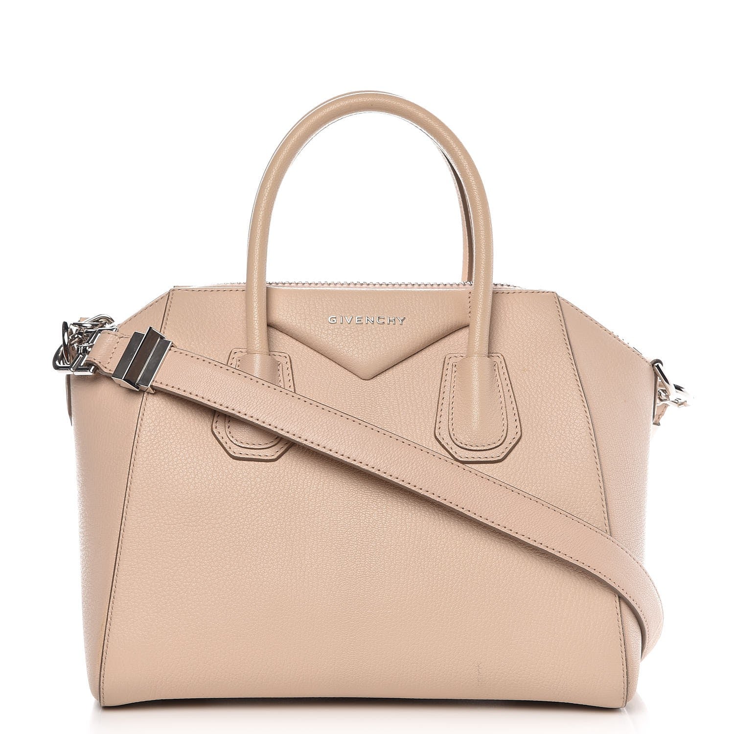 Givenchy Sugar Goatskin Small Antigona Nude Pink 1 of 14