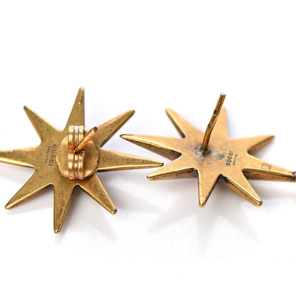 Gucci Gold Crystal Loved Single Earrings Multi 4 of 5