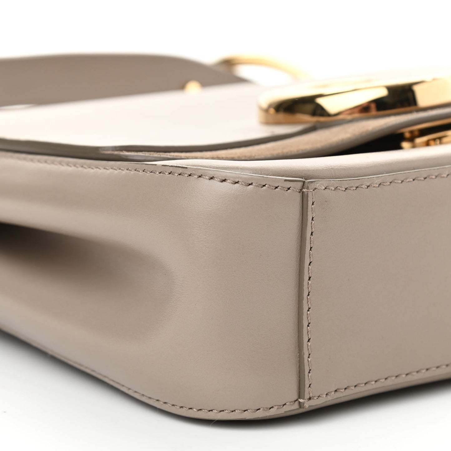 Calfskin Small C Double Carry Motty Grey