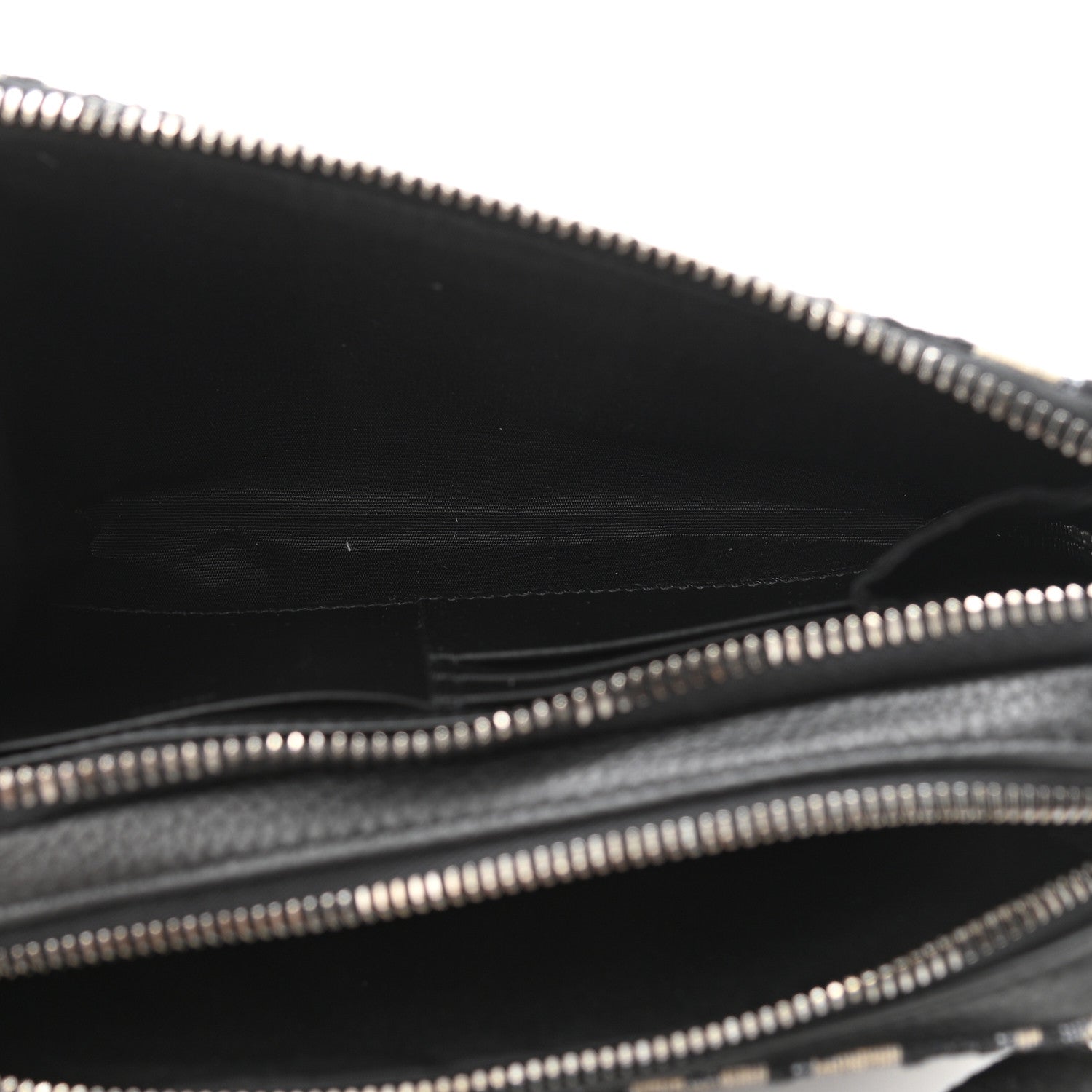 Christian Dior Oblique Pouch Beige Black 6 of 11
