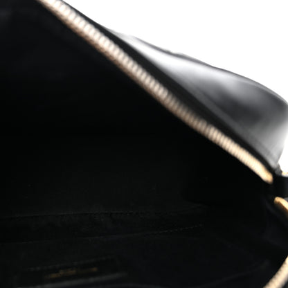 Saint Laurent Calfskin Matelasse Monogram Lou Camera Bag Black 5 of 10