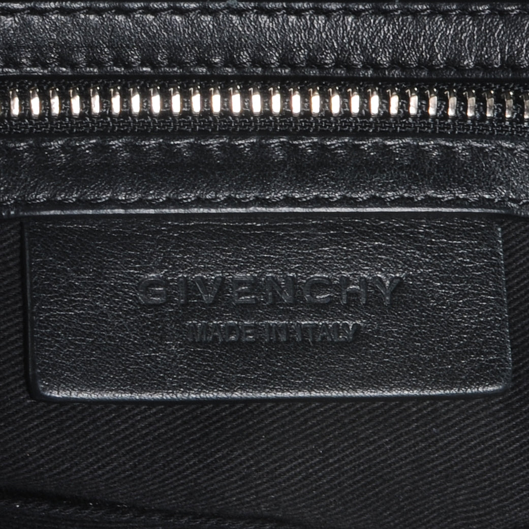 Textured Sheepskin Medium Pandora Pepe Messenger Black