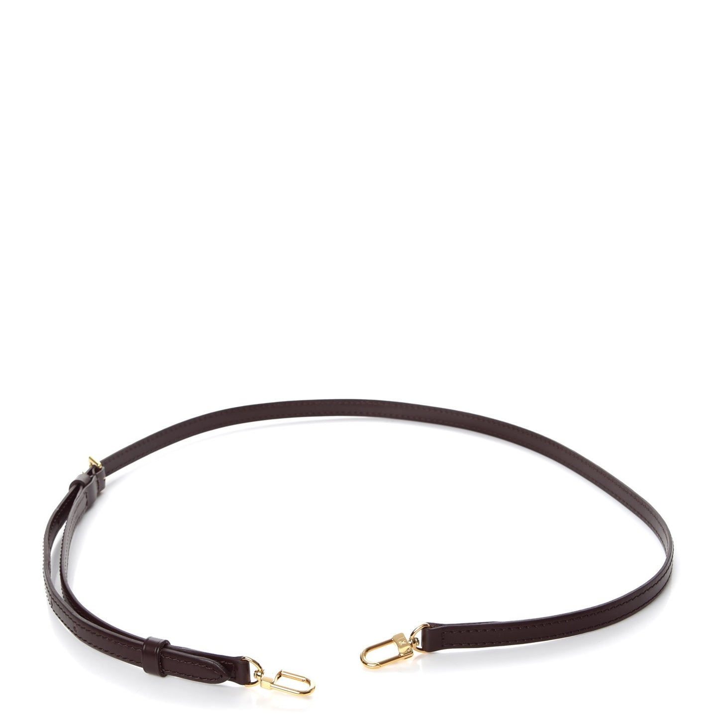 Calfskin 12mm Adjustable Shoulder Strap Brown
