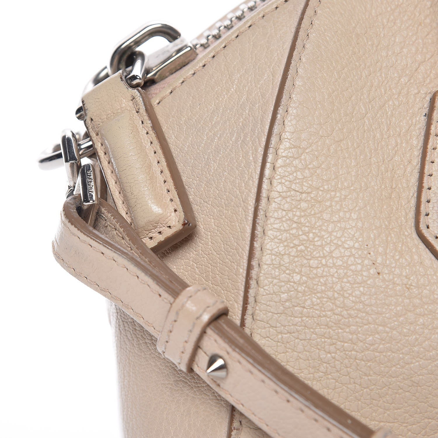 Givenchy Sugar Goatskin Mini Antigona Nude Pink 10 of 20