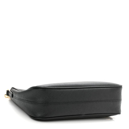 Prada Saffiano Lux Re-Edition 2005 Shoulder Bag Black 4 of 9