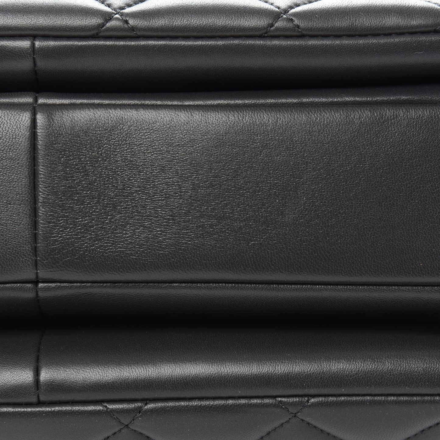 Lambskin Quilted Large Trendy CC Dual Handle Flap Bag Dark Grey