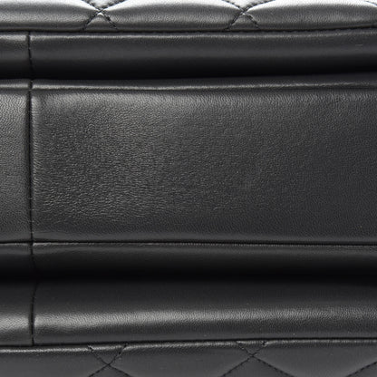 Chanel Lambskin Quilted Large Trendy CC Dual Handle Flap Bag Dark Grey 10 of 15