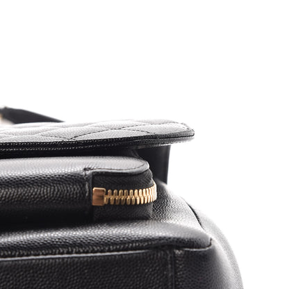 Chanel Caviar Quilted Large Business Affinity Flap Black 9 of 10