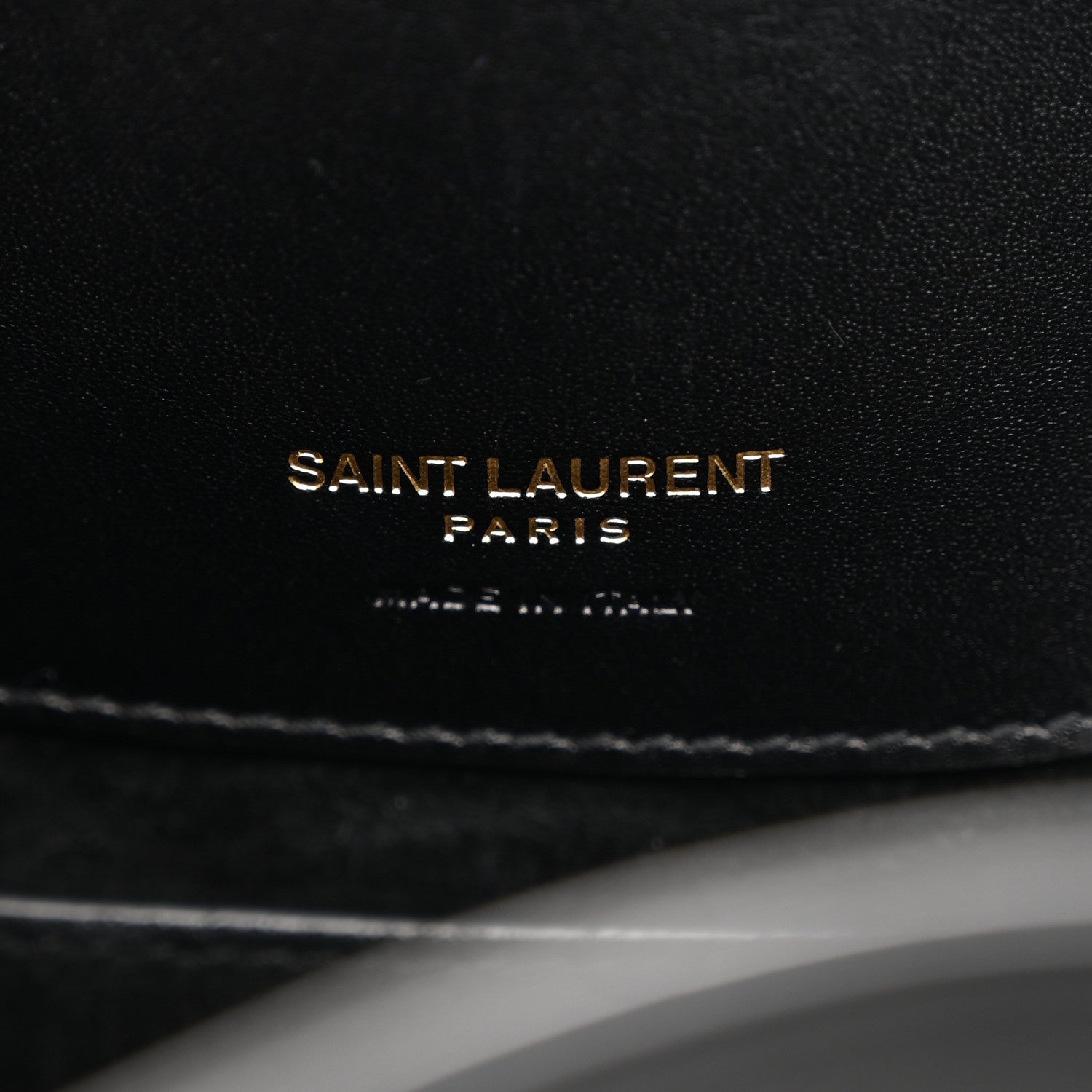 Saint Laurent Shiny Calfskin Le 37 Mini Bucket Bag Black 6 of 9
