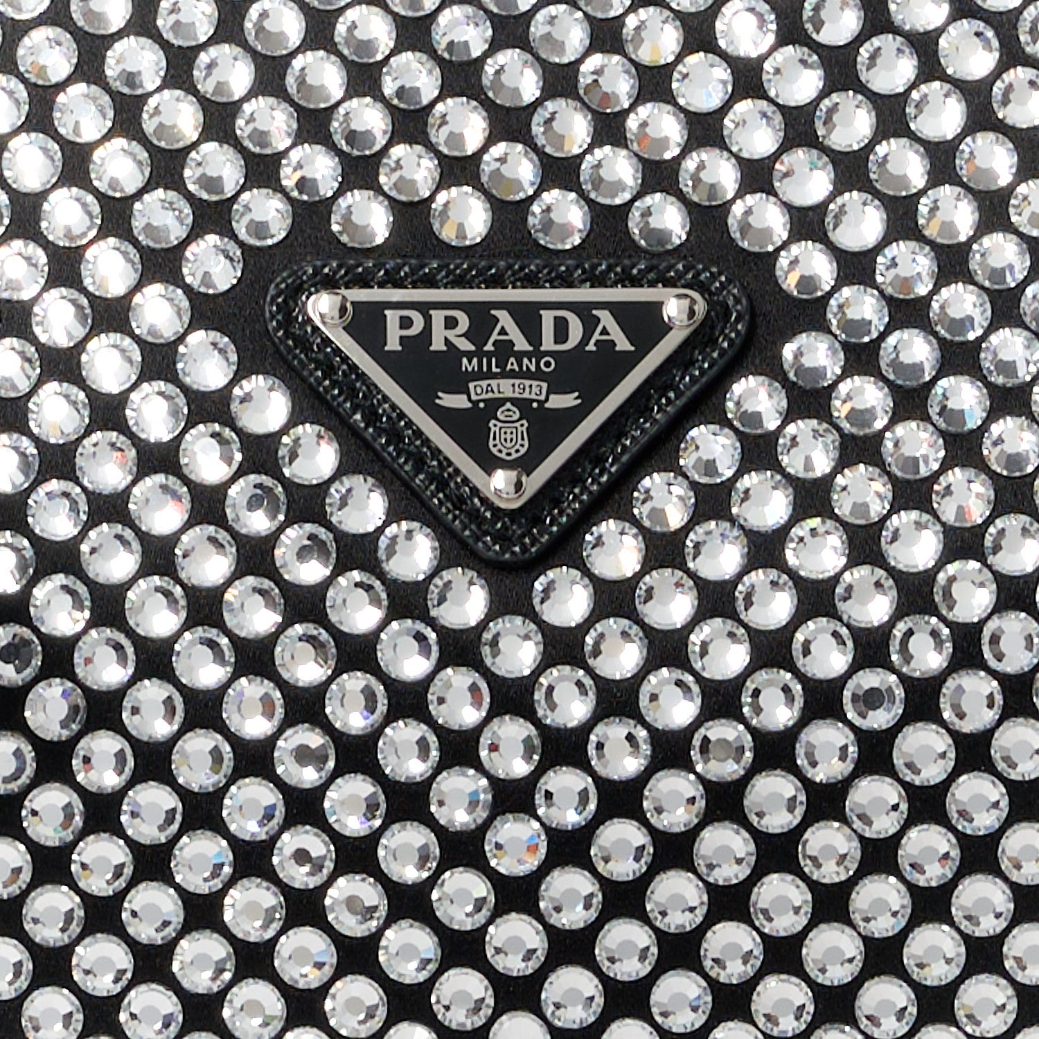 Prada Satin Crystal Mini Re-Edition 2000 Bag Cristal 9 of 11