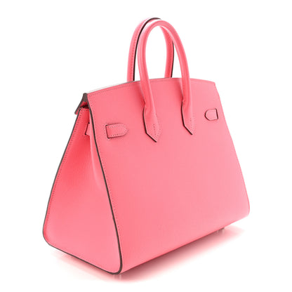 Hermes Epsom Birkin Sellier 25 Rose Azalee 3 of 10