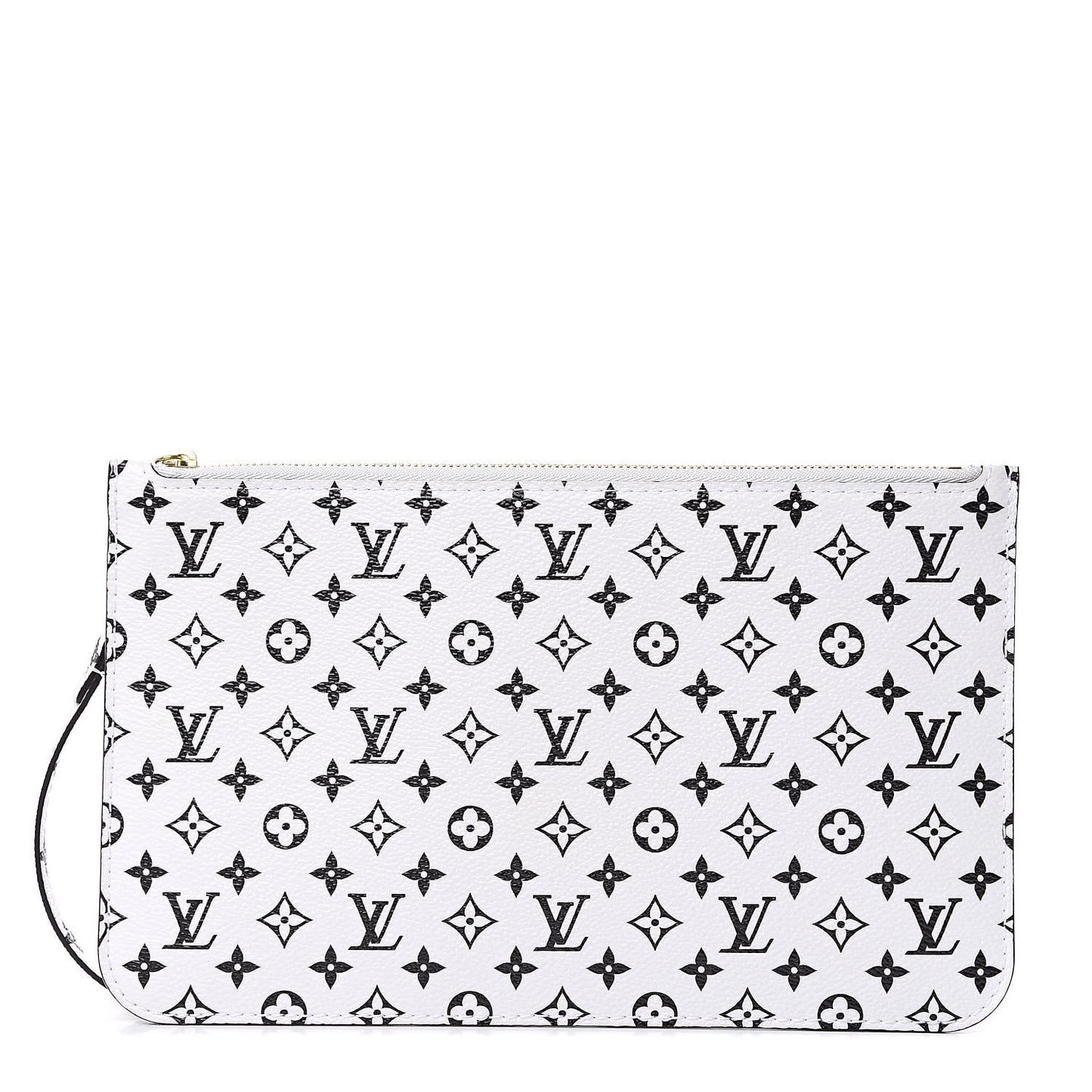 Monogram Giant Neverfull MM GM Pochette White