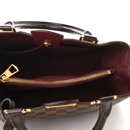 Louis Vuitton Damier Ebene Cuir Taurillon Brittany Bordeaux 5 of 12