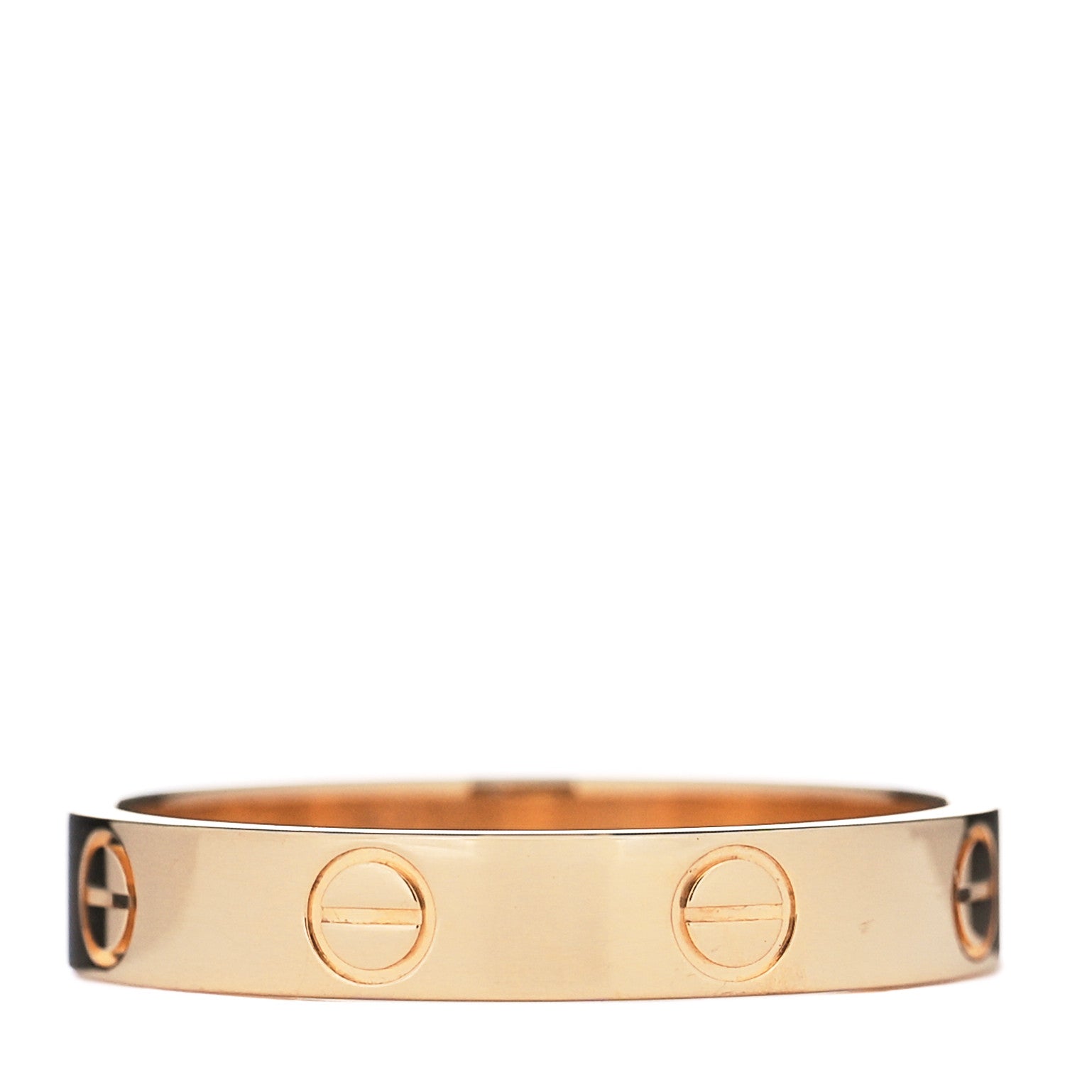 Cartier 18K Yellow Gold 3.5mm LOVE Wedding Band Ring 57 8 3 of 4