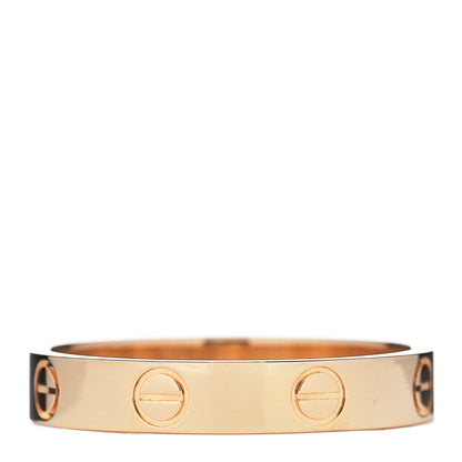 Cartier 18K Yellow Gold 3.5mm LOVE Wedding Band Ring 57 8 3 of 4