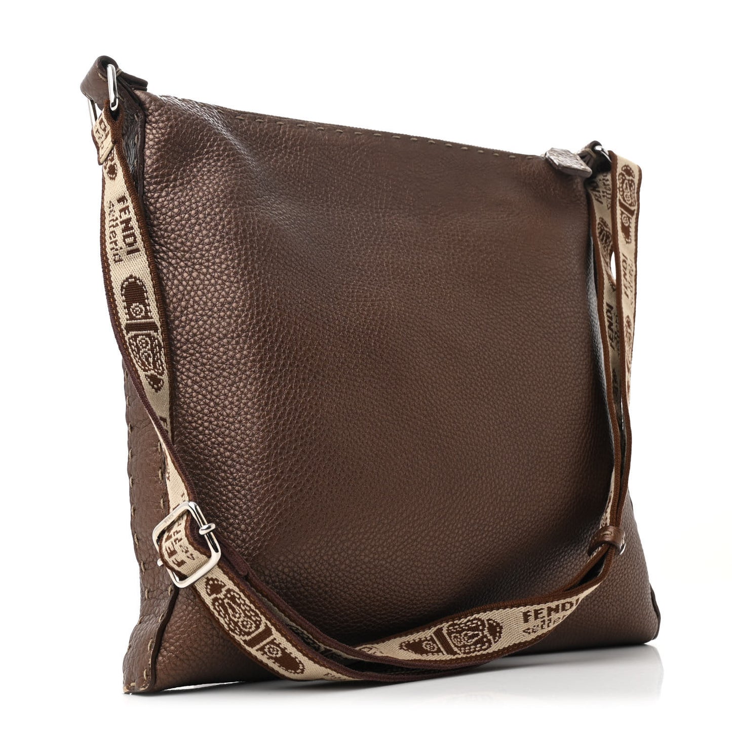 Cuoio Romano Selleria Messenger Brown