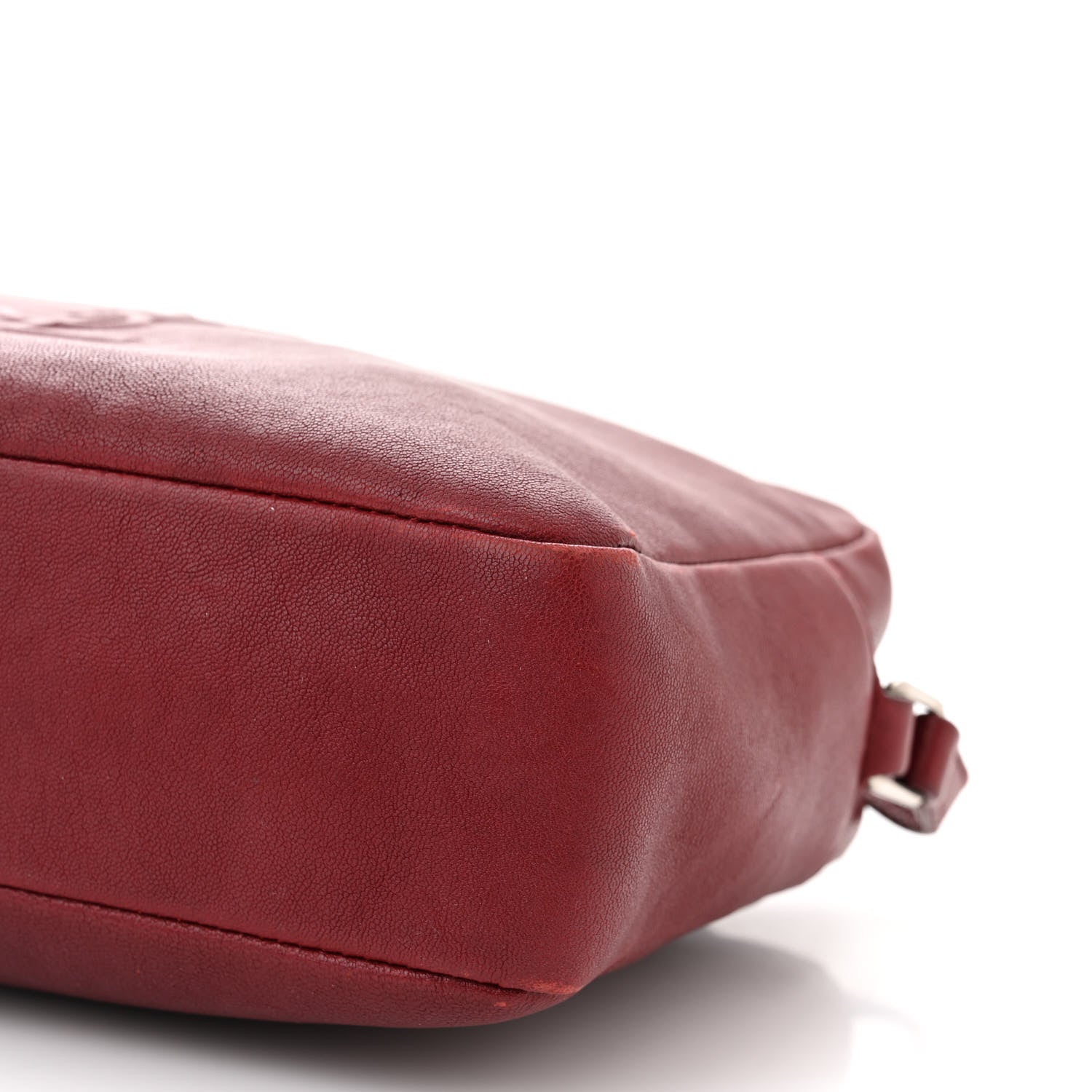 Saint Laurent Lambskin Monogram Small Lou Camera Bag Lipstick Red 10 of 11