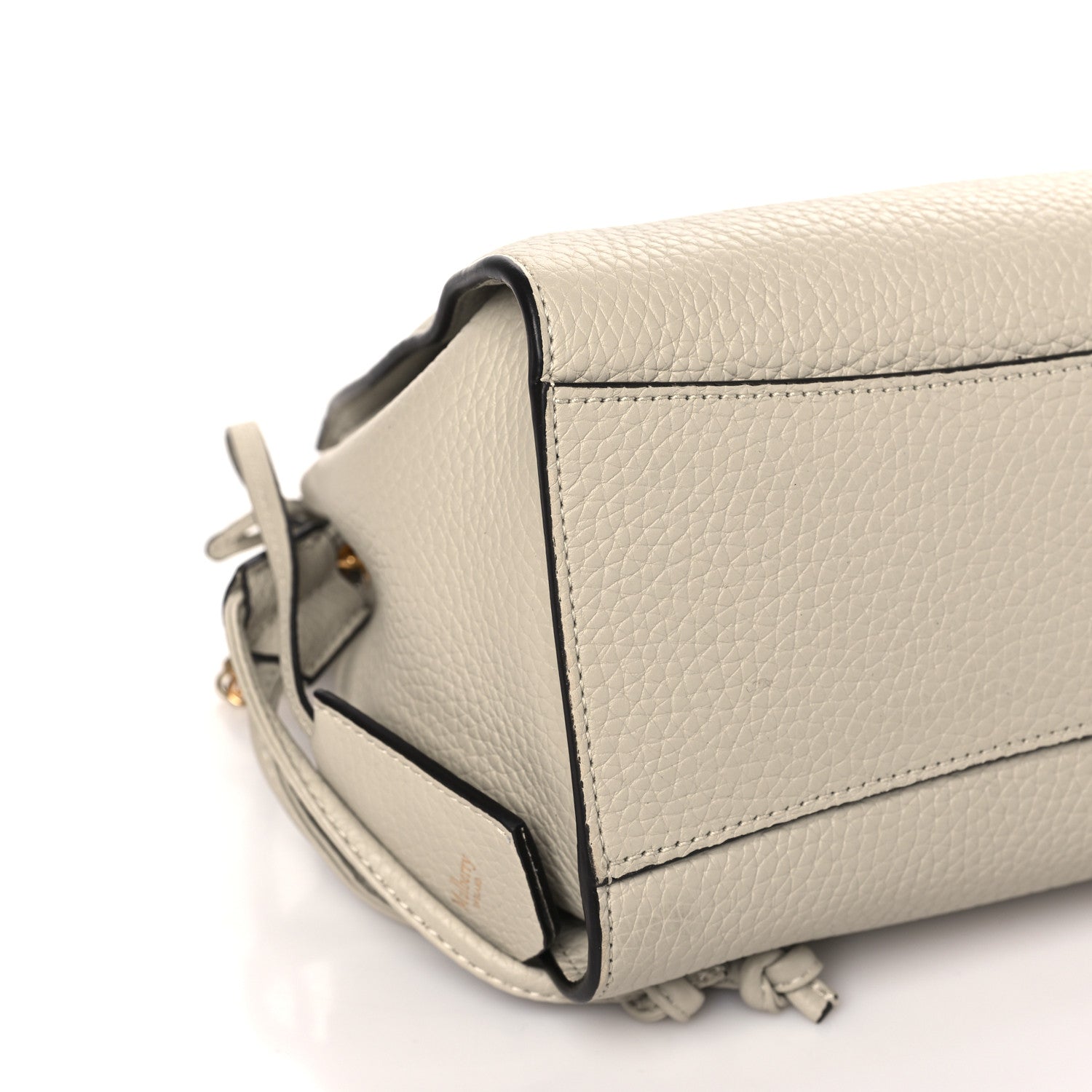 Mulberry Heavy Grain Small Iris Tote Chalk Midnight 8 of 10