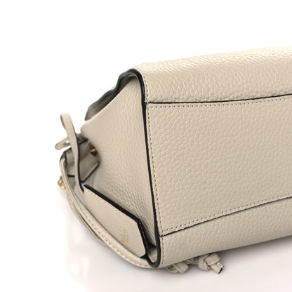 Mulberry Heavy Grain Small Iris Tote Chalk Midnight 8 of 10