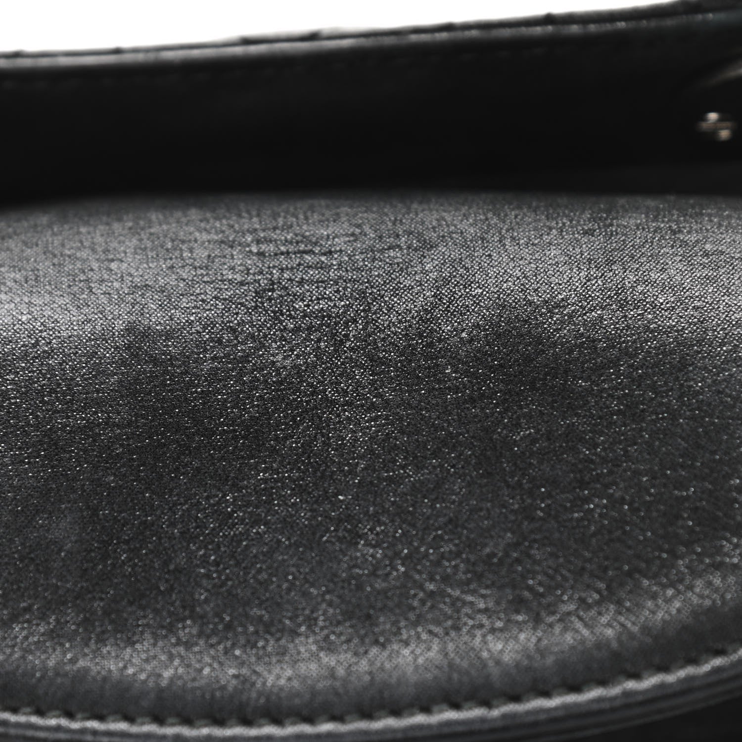 Christian Dior Metallic Calfskin Cannage Mini Lady Dior Black 11 of 11
