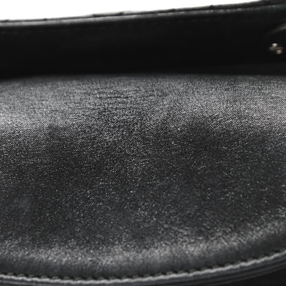 Christian Dior Metallic Calfskin Cannage Mini Lady Dior Black 11 of 11
