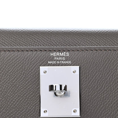 Hermes Epsom Kelly Sellier 28 Etain 7 of 10