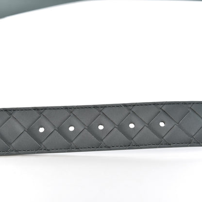 Bottega Veneta Nappa Intrecciato Belt 105 42 Slate 4 of 5