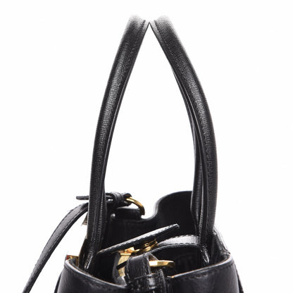 Fendi Vitello Elite Regular 2Jours Tote Black 9 of 11