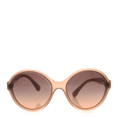 Chanel Acetate Mirrored Round Sunglasses 5387 Brown 2 of 8