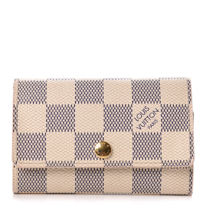Louis Vuitton Damier Azur Multicles 6 Key Holder 1 of 8