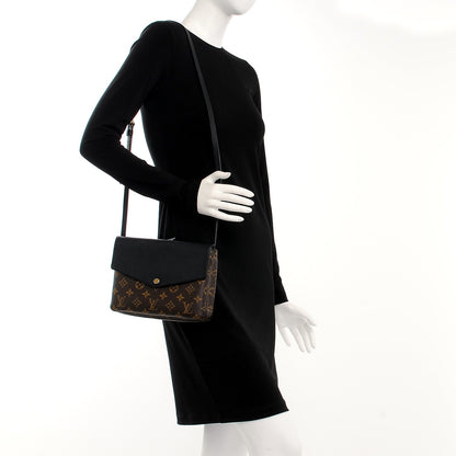 Louis Vuitton Monogram Twice Pochette Black 8 of 13