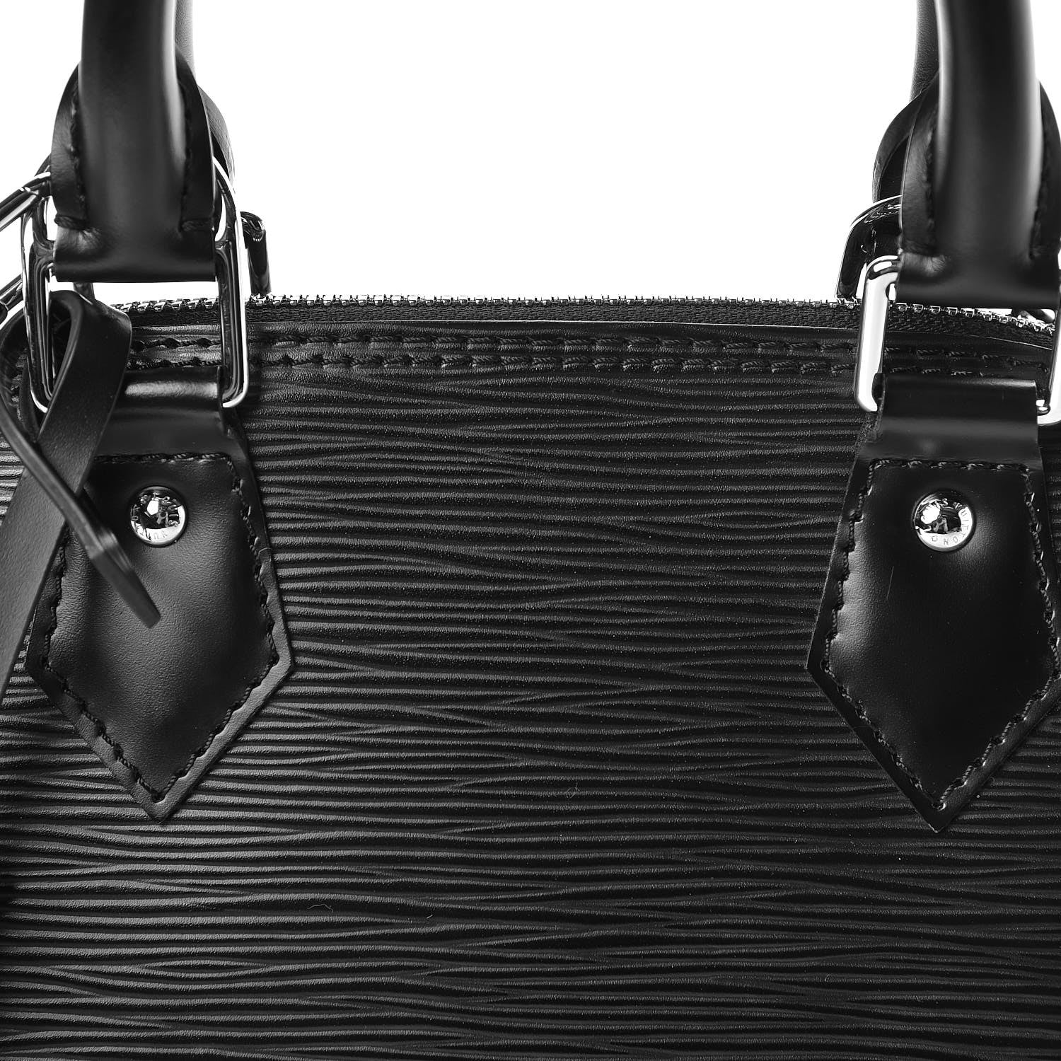 Louis Vuitton Epi Alma BB Black 7 of 9