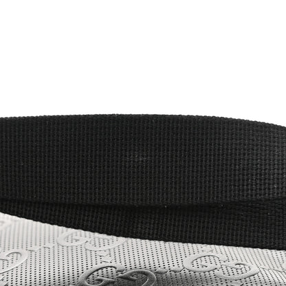 Gucci Calfskin GG Tennis Embossed Pocket Belt Bag Black 11 of 12