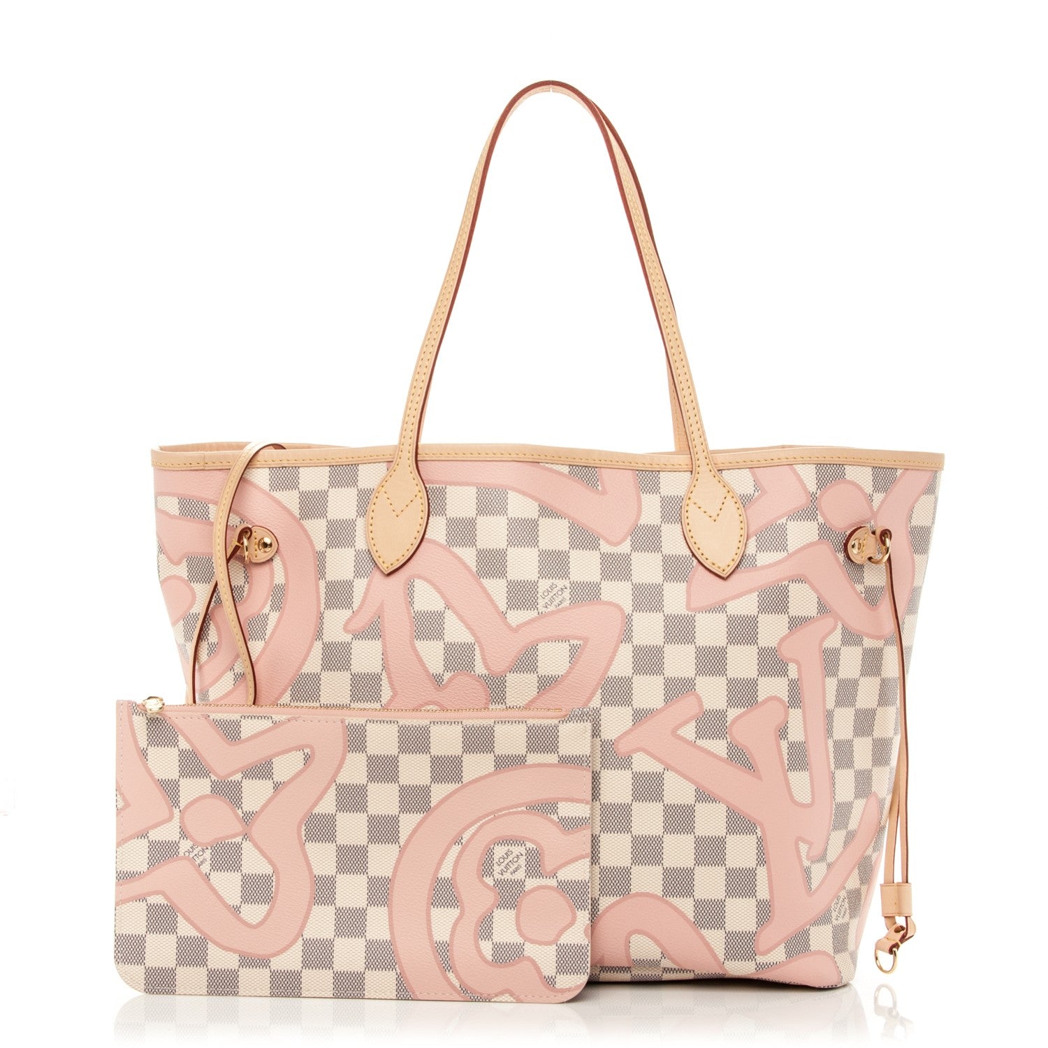 Louis Vuitton Damier Azur Tahitienne Neverfull MM 1 of 10