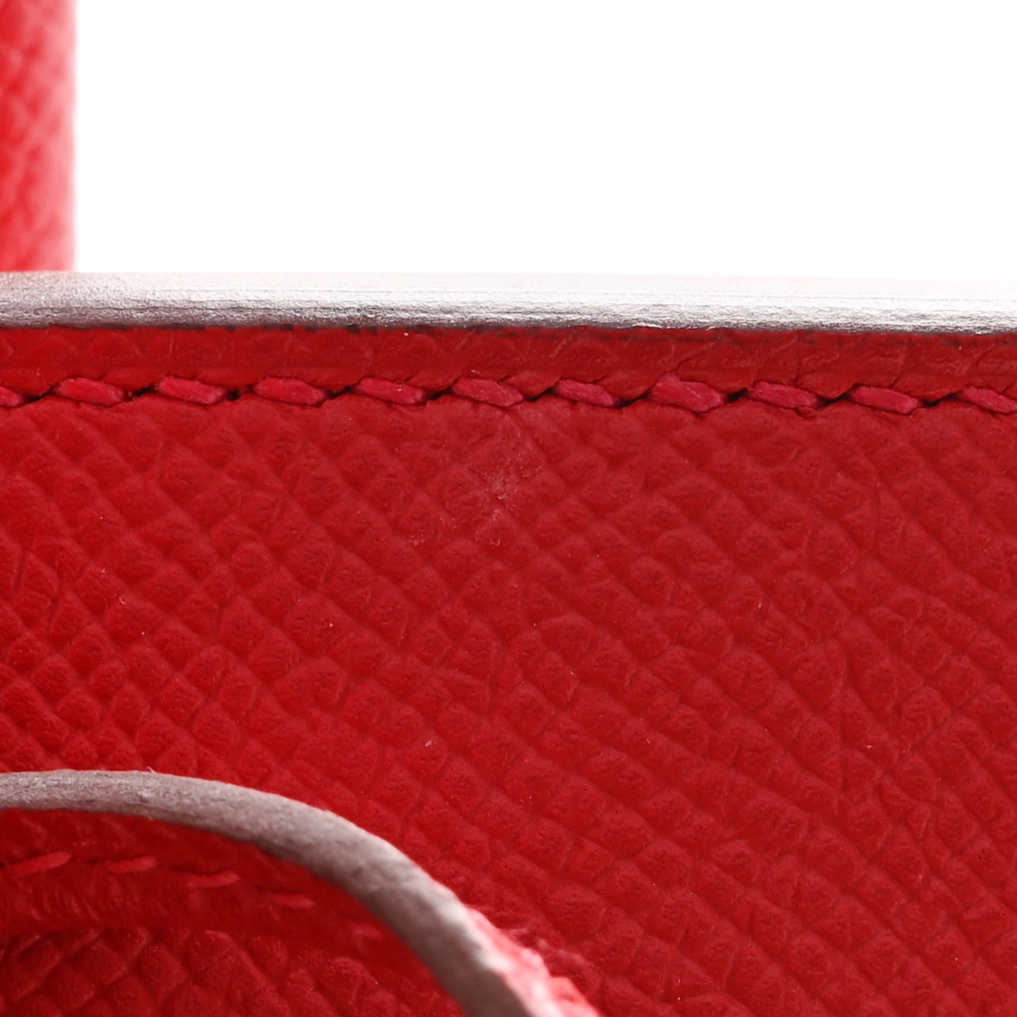 Epsom Birkin 35 Rouge Casaque
