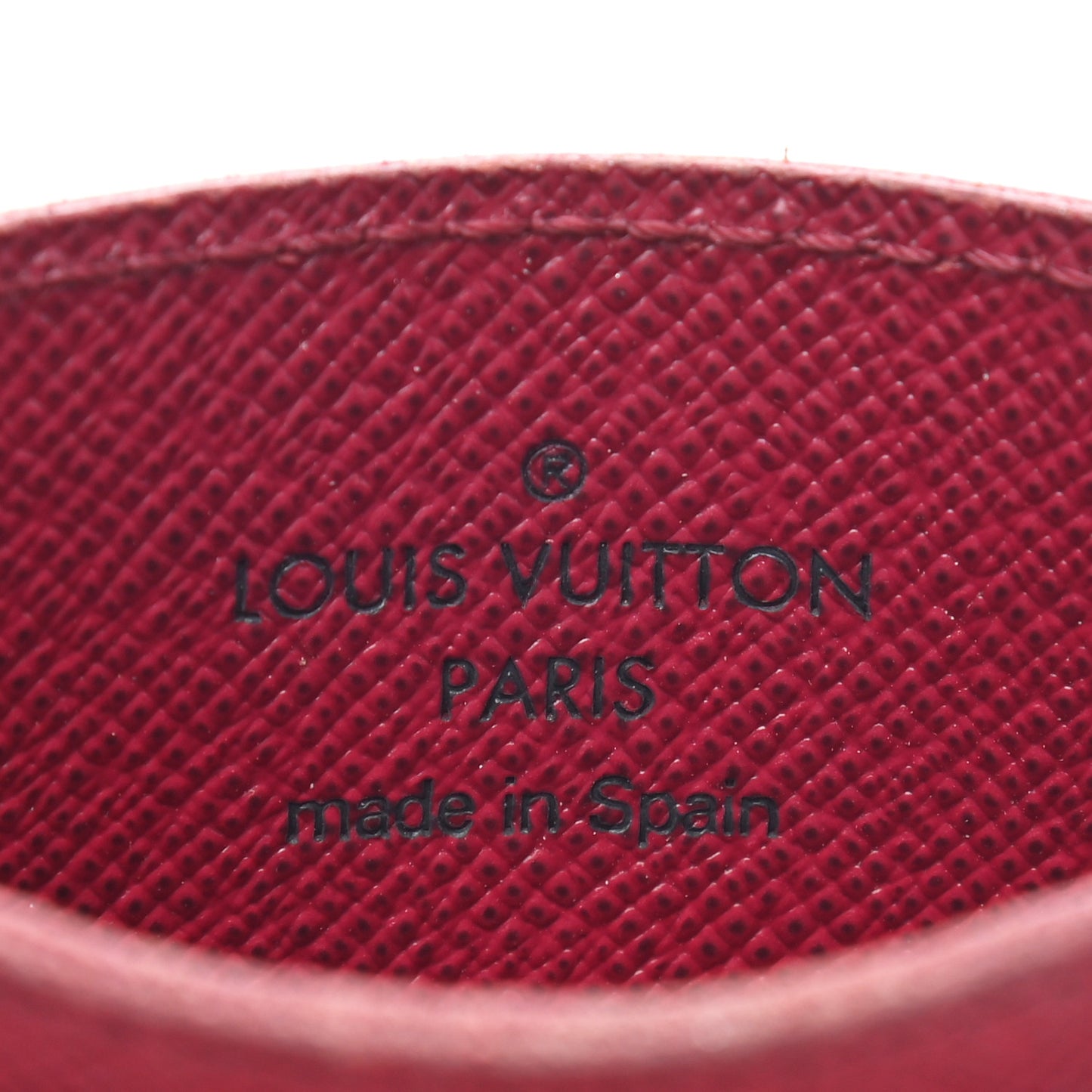 Monogram Card Holder Fuchsia