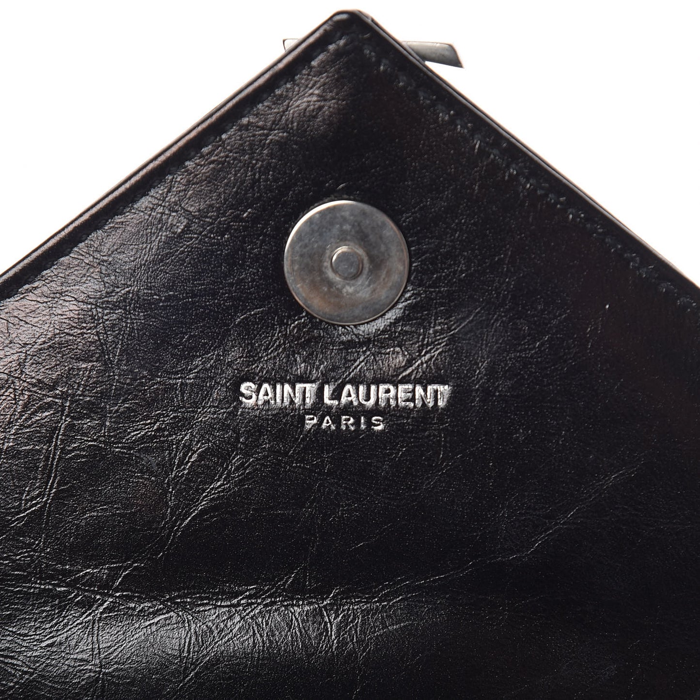 Calfskin Matelassé Monogram Classic Baby Punk Chain Bag Black