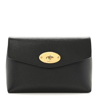 Mulberry Small Classic Grain Darley Cosmetic Pouch Black 1 of 11