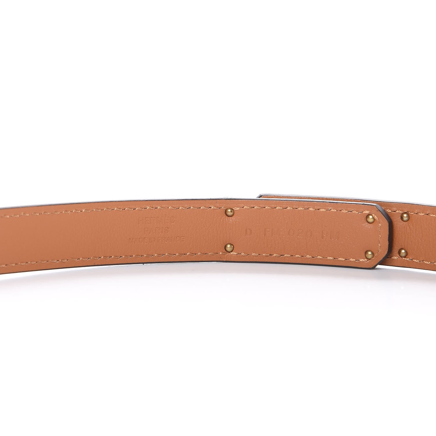 Hermes Epsom Kelly Belt Etoupe 4 of 5