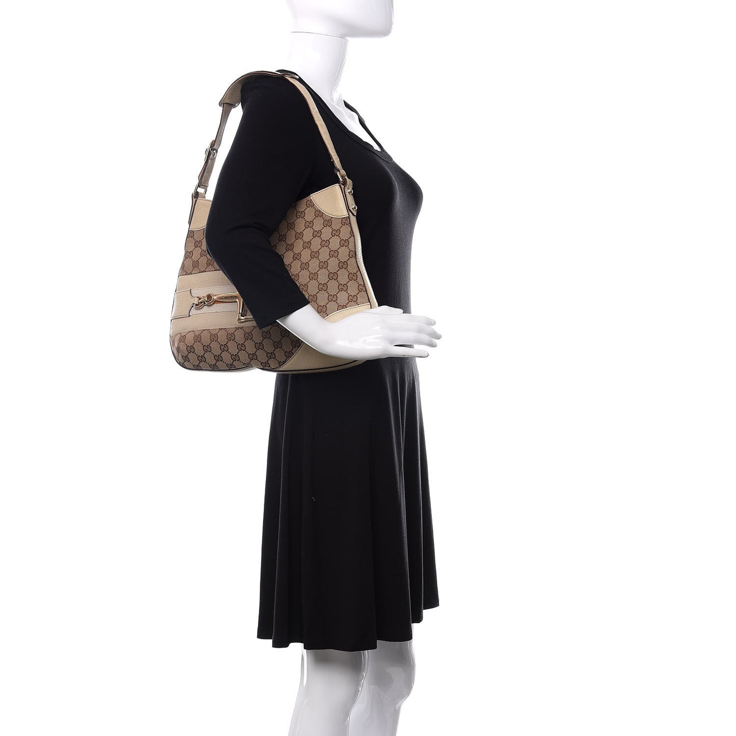 Monogram Hasler Hobo Beige