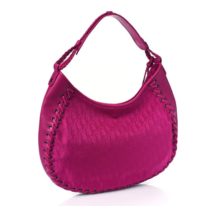 Christian Dior Monogram Ethnic Hobo Pink 3 of 11