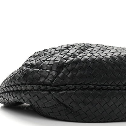 Bottega Veneta Nappa Intrecciato Medium Veneta Hobo Black 9 of 11
